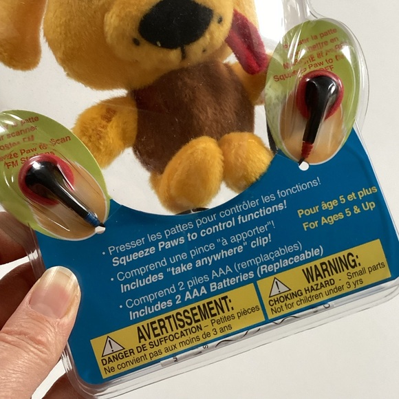 NWT! Radio Pet plush dog headphones (bin 2) - Picture 3 of 8